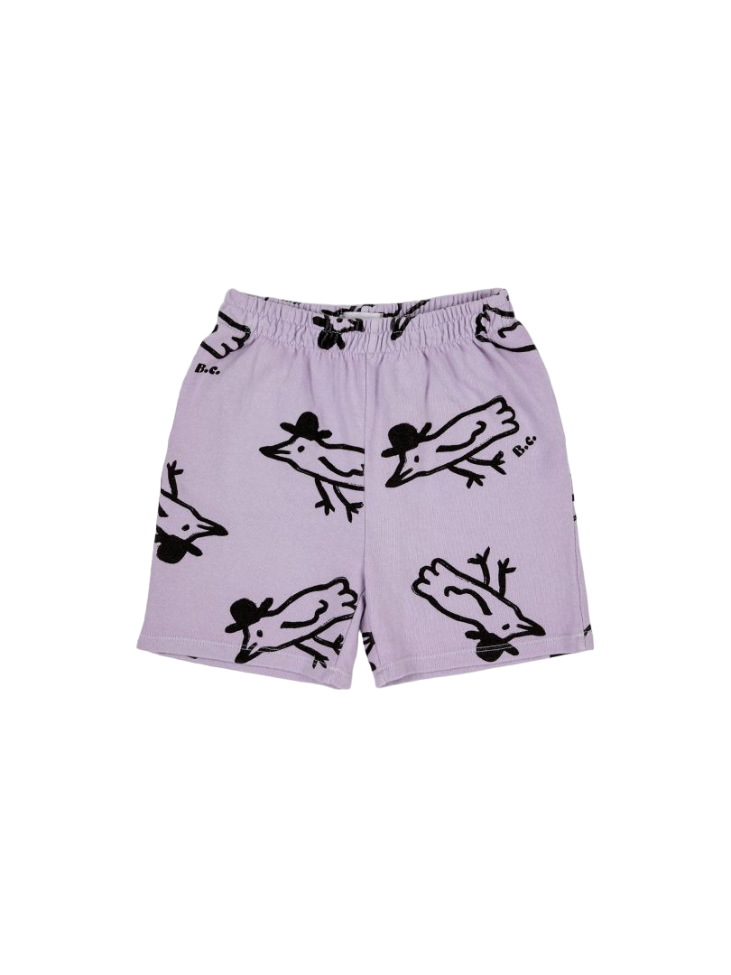 BOBO CHOSES - MR BIRDIE ALL OVER BERMUDA SHORTS