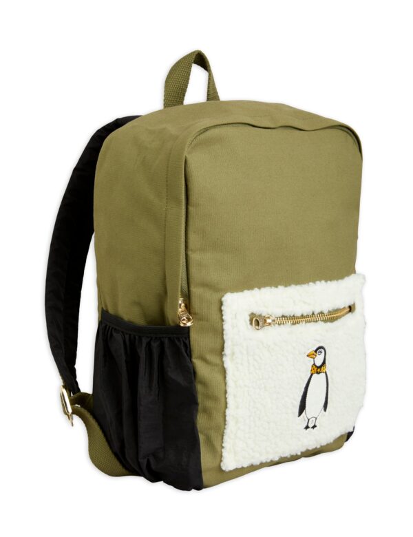 MINI RODINI - PENGUIN EMBROIDERED BACKPACK