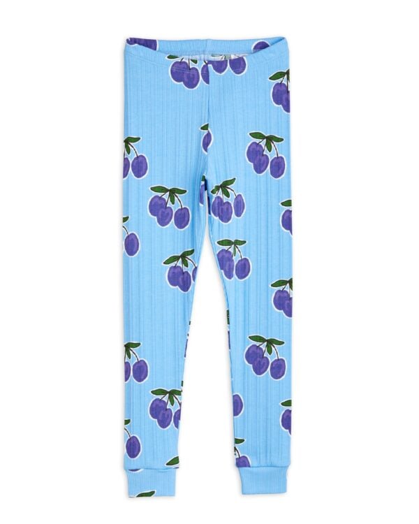 MINI RODINI - PLUM LEGGINGS BLUE