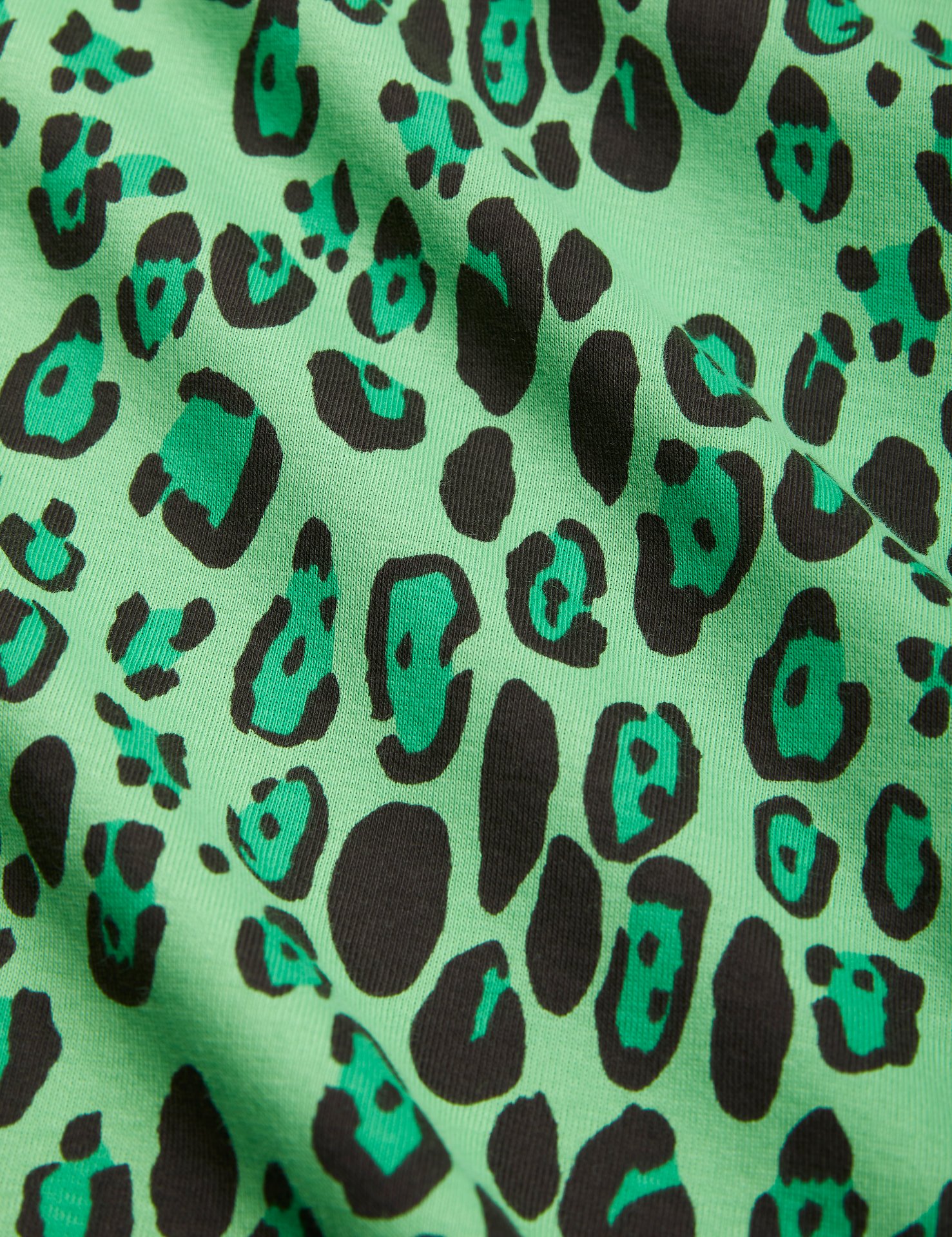 MINI RODINI - LEOPARD LEGGINGS GREEN