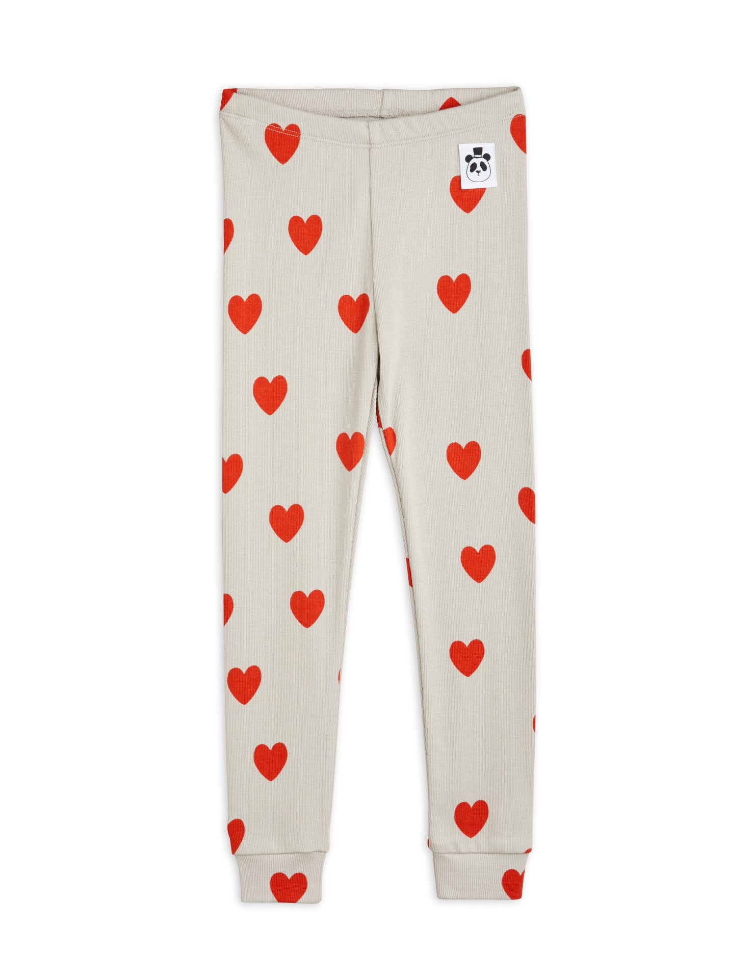 MINI RODINI - HEARTS LEGGINGS GREY