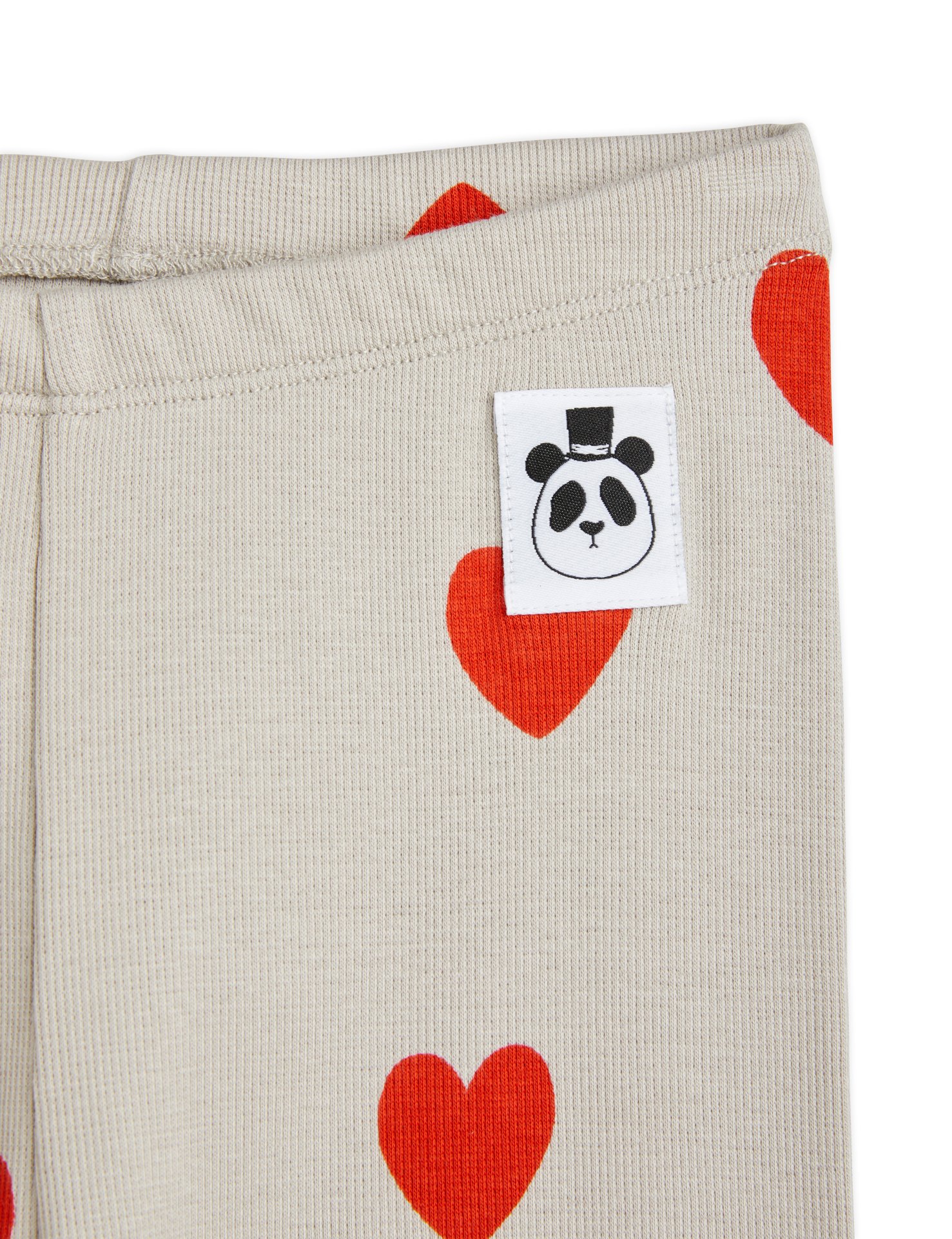 MINI RODINI - HEARTS LEGGINGS GREY