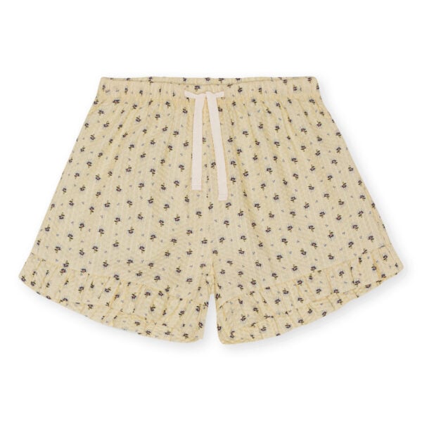 KONGES SLÖJD - BITSY FRILL SHORTS POINT BLEU