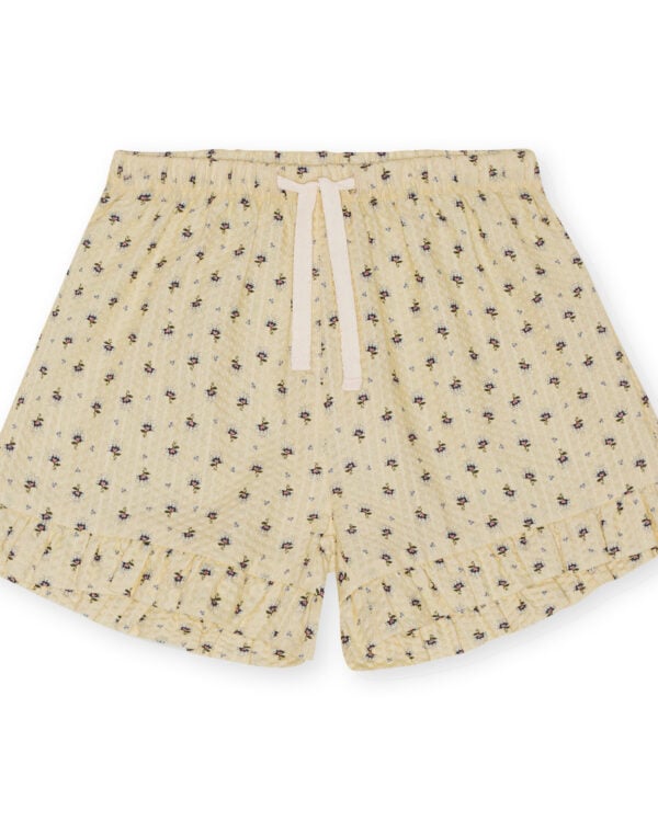 KONGES SLÖJD - BITSY FRILL SHORTS POINT BLEU
