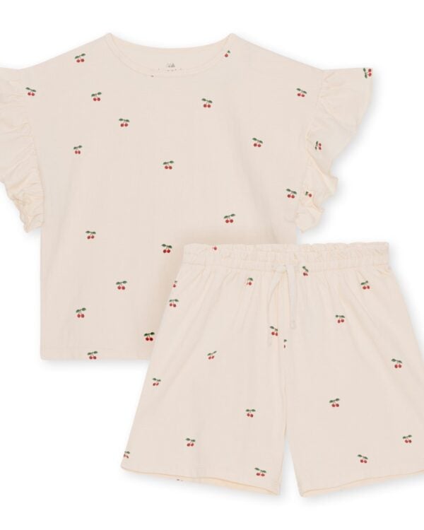 KONGES SLÖJD - 2-PACK LIN FRILL SET GOTS