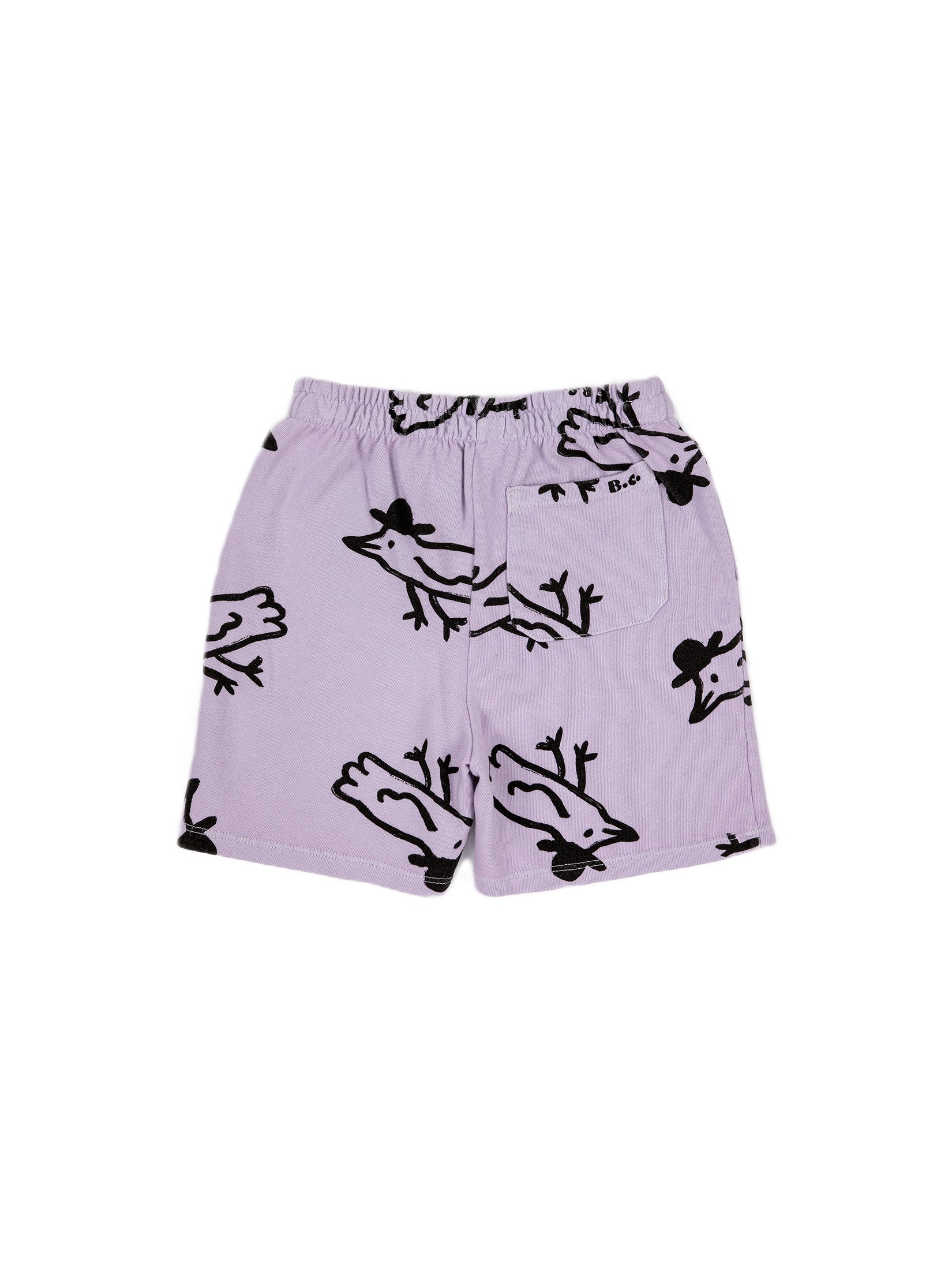 BOBO CHOSES - MR BIRDIE ALL OVER BERMUDA SHORTS