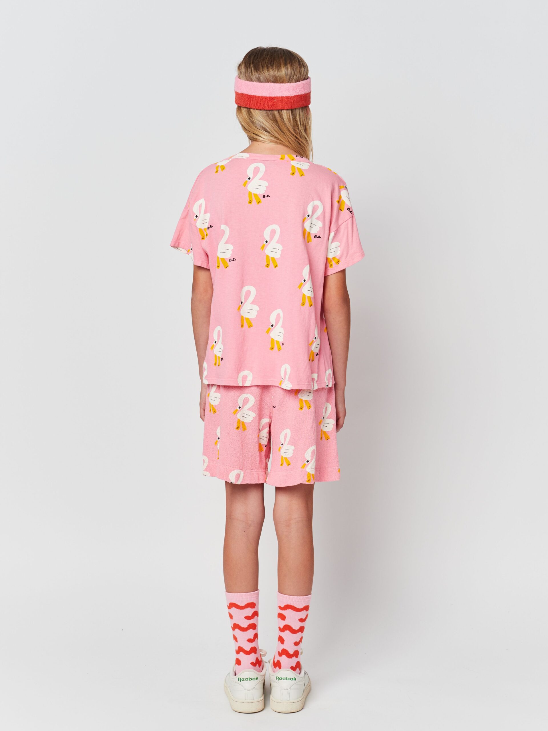 BOBO CHOSES - PELICAN ALL OVER BERMUDA SHORTS KID