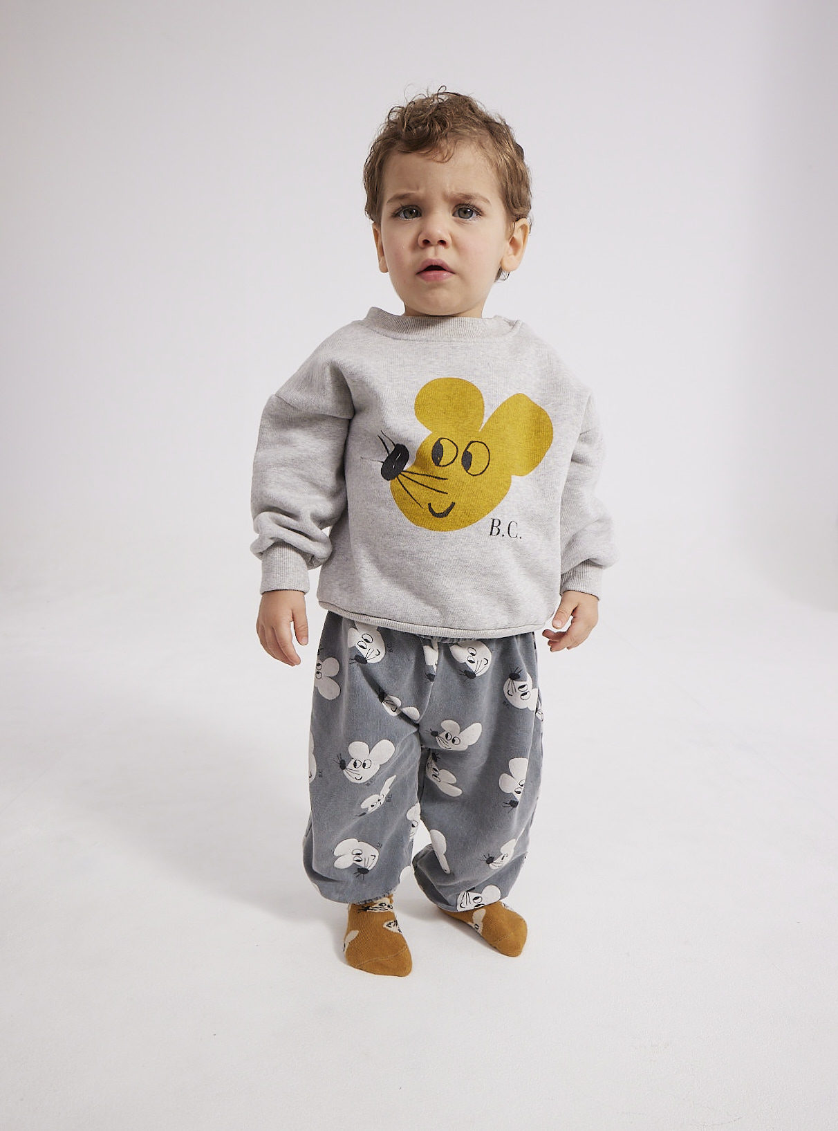 BOBO CHOSES - MOUSE SWEATSHIRT BABY