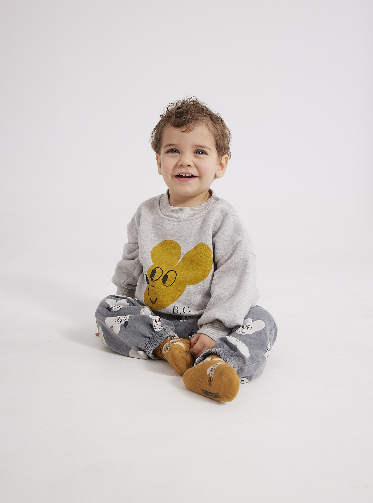 BOBO CHOSES - MOUSE SWEATSHIRT BABY