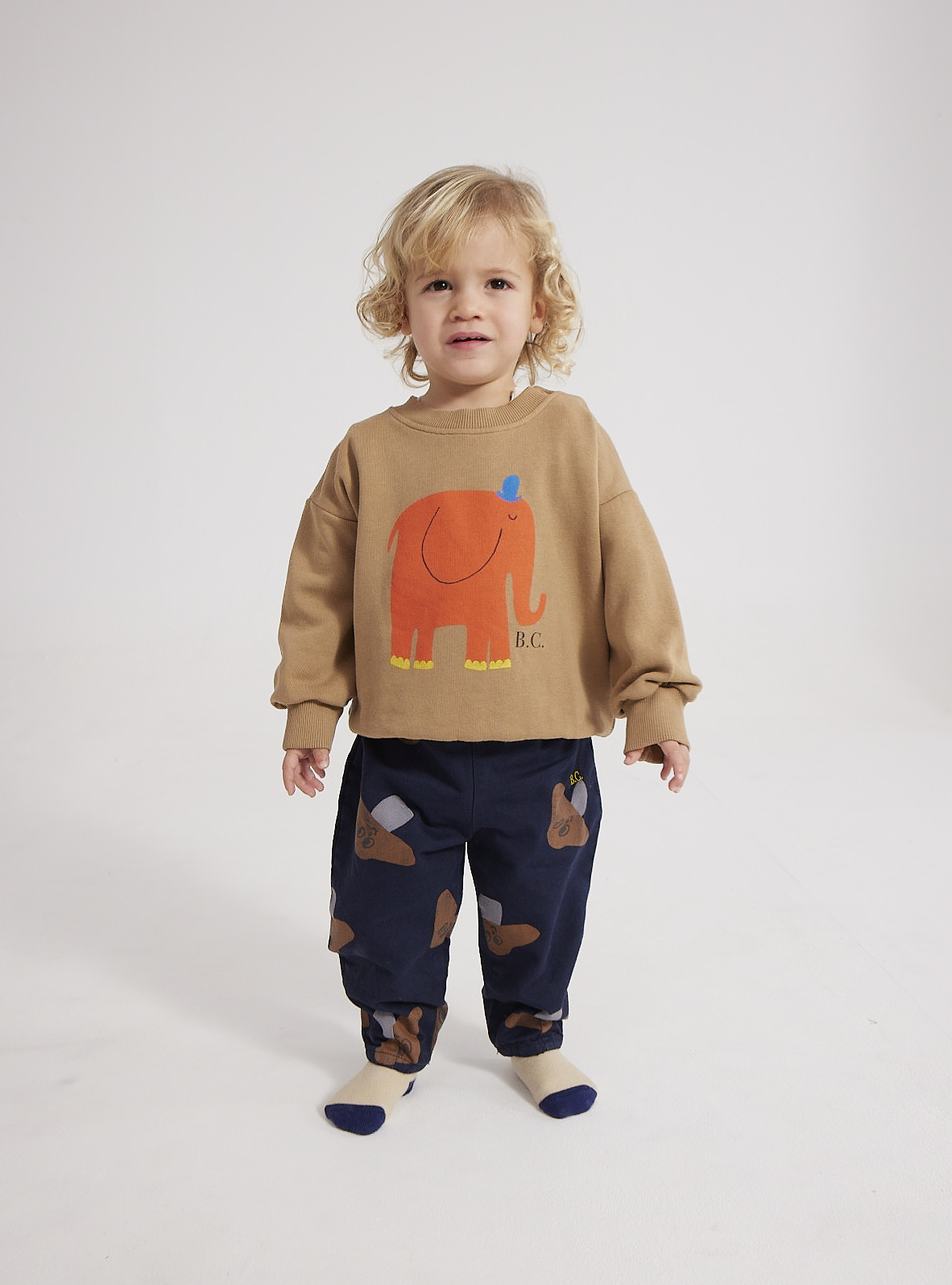 BOBO CHOSES - MR. MUSHROOM ALL OVER WOVEN PANTS BABY