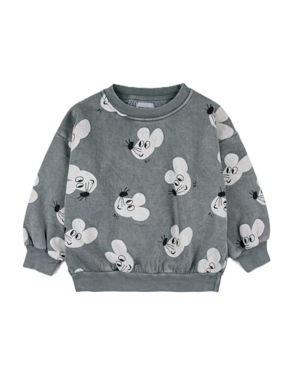 BOBO CHOSES - MOUSE ALL OVER SWEATSHIRT KID